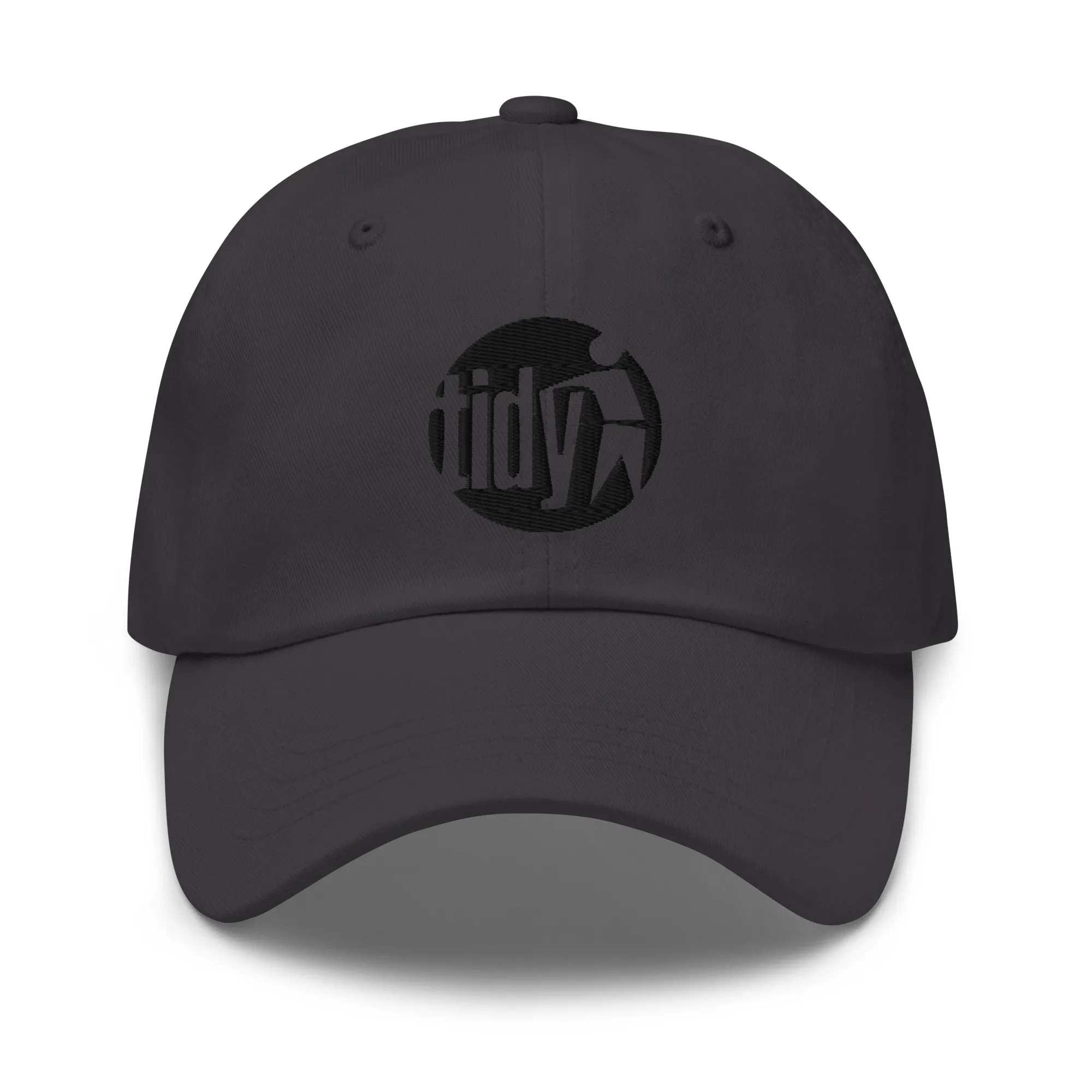 Tidy Black Logo Hat