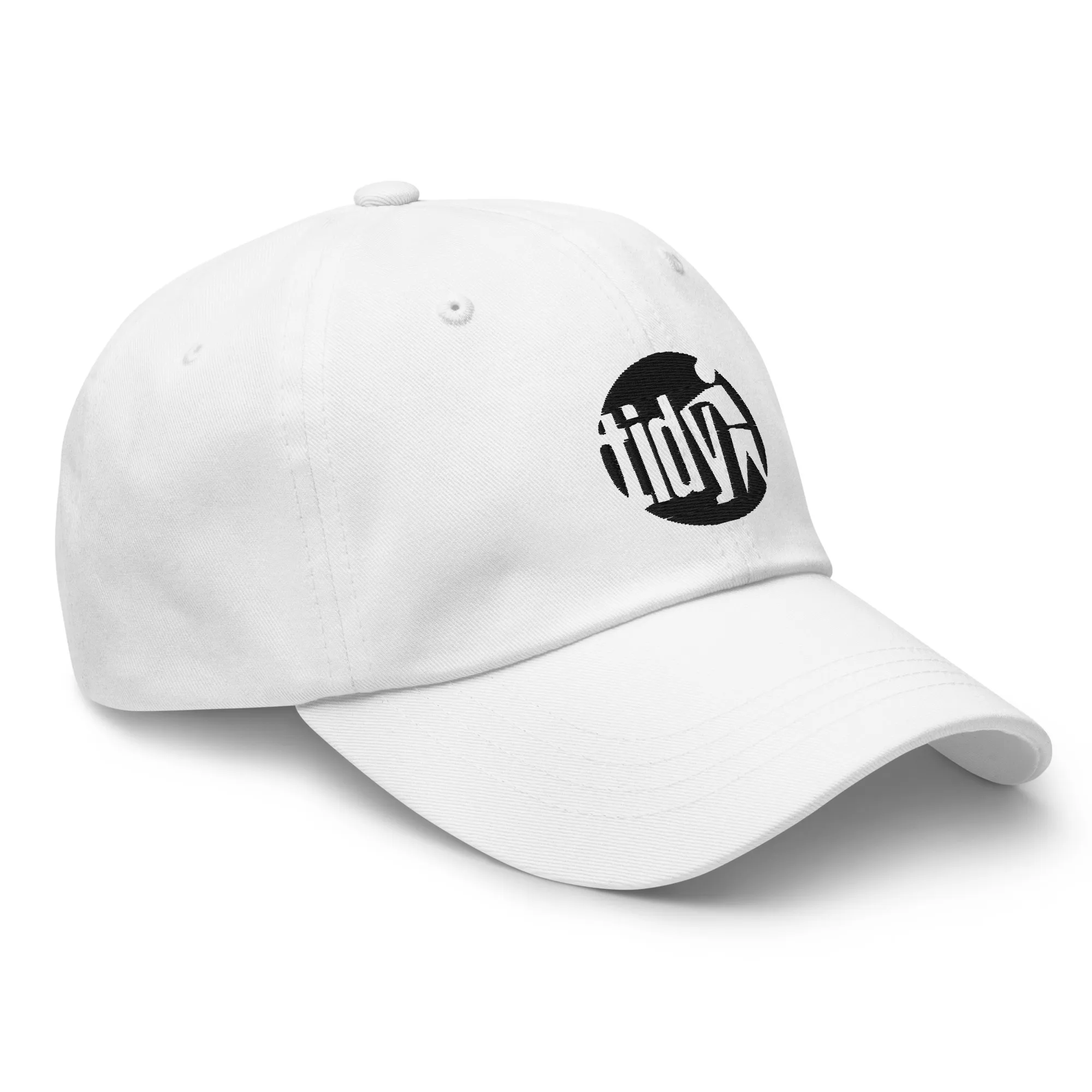 Tidy Black Logo Hat