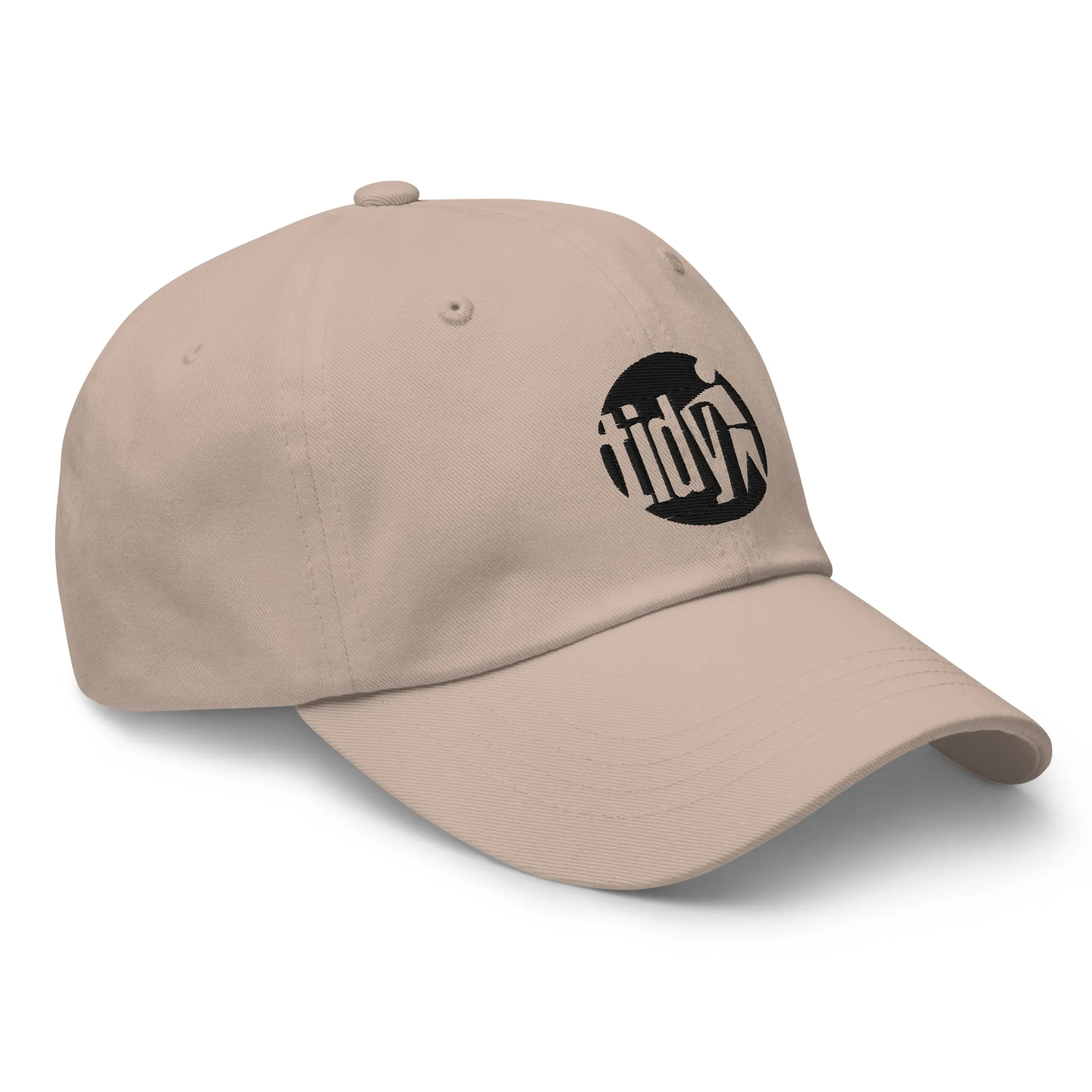 Tidy Black Logo Hat