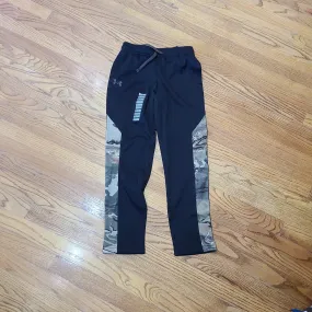 UA Youth Black with Camo Pants