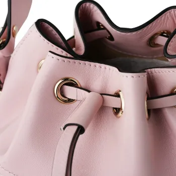 Valentino Garavani Valentino  Small VLOGO Bucket Bag Pink -23%