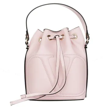 Valentino Garavani Valentino  Small VLOGO Bucket Bag Pink -23%