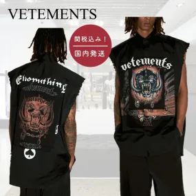 VETEMENTS  |Street Style Cotton Logo Shirts