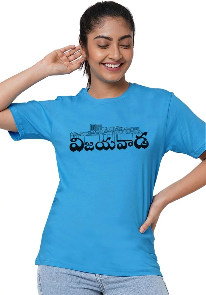 Vijaywada Skyline Women Tshirt