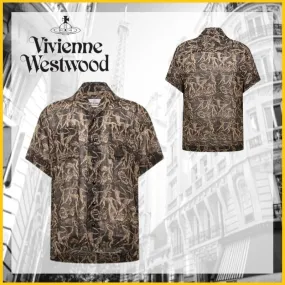 Vivienne Westwood  |Unisex Street Style Short Sleeves Shirts