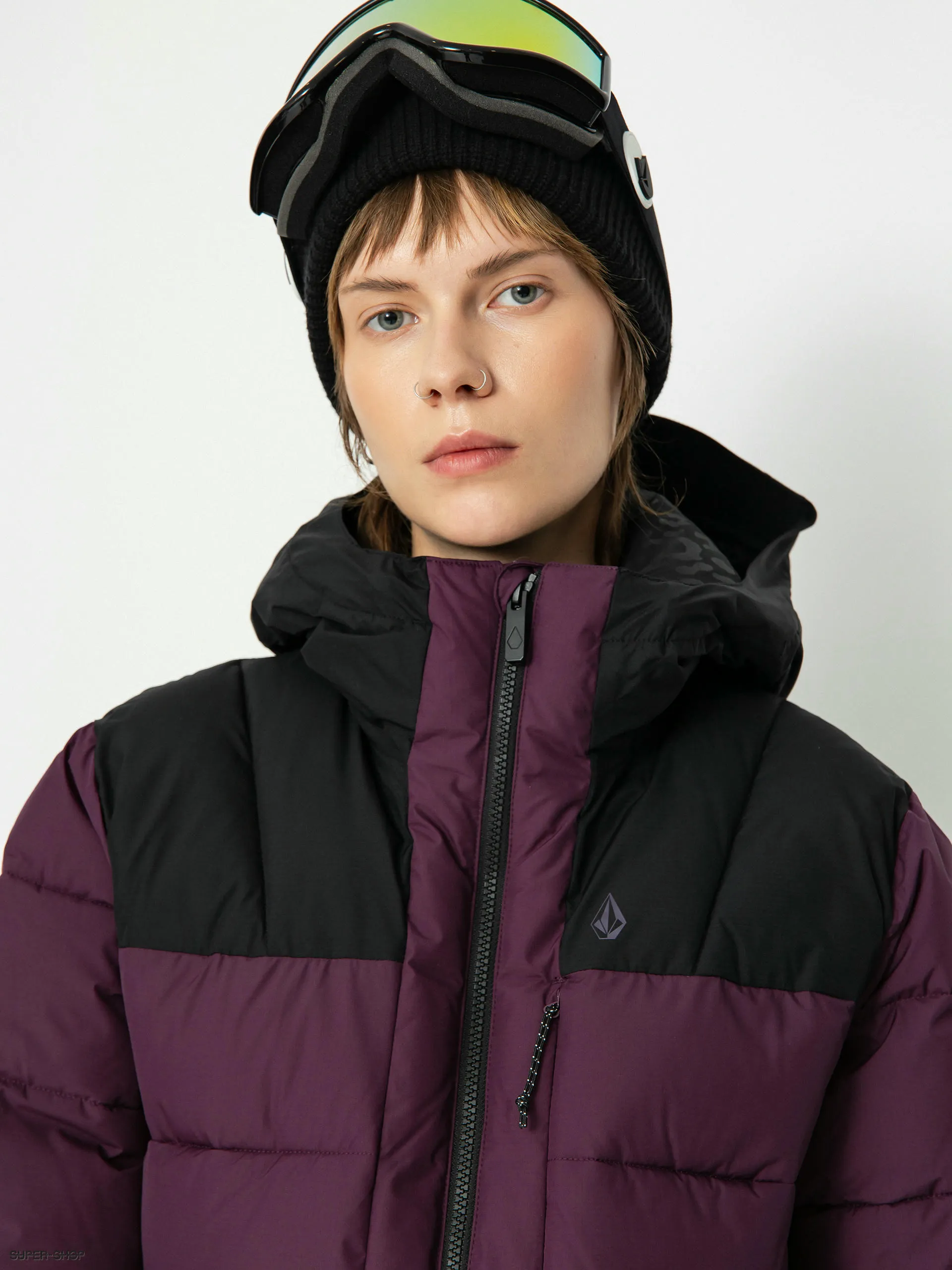 Volcom Puffleup Snowboard jacket Wmn (blackberry)