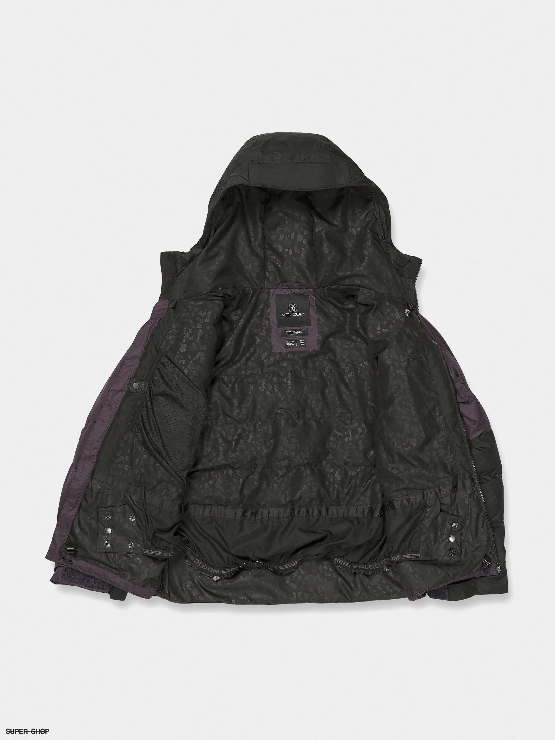 Volcom Puffleup Snowboard jacket Wmn (blackberry)