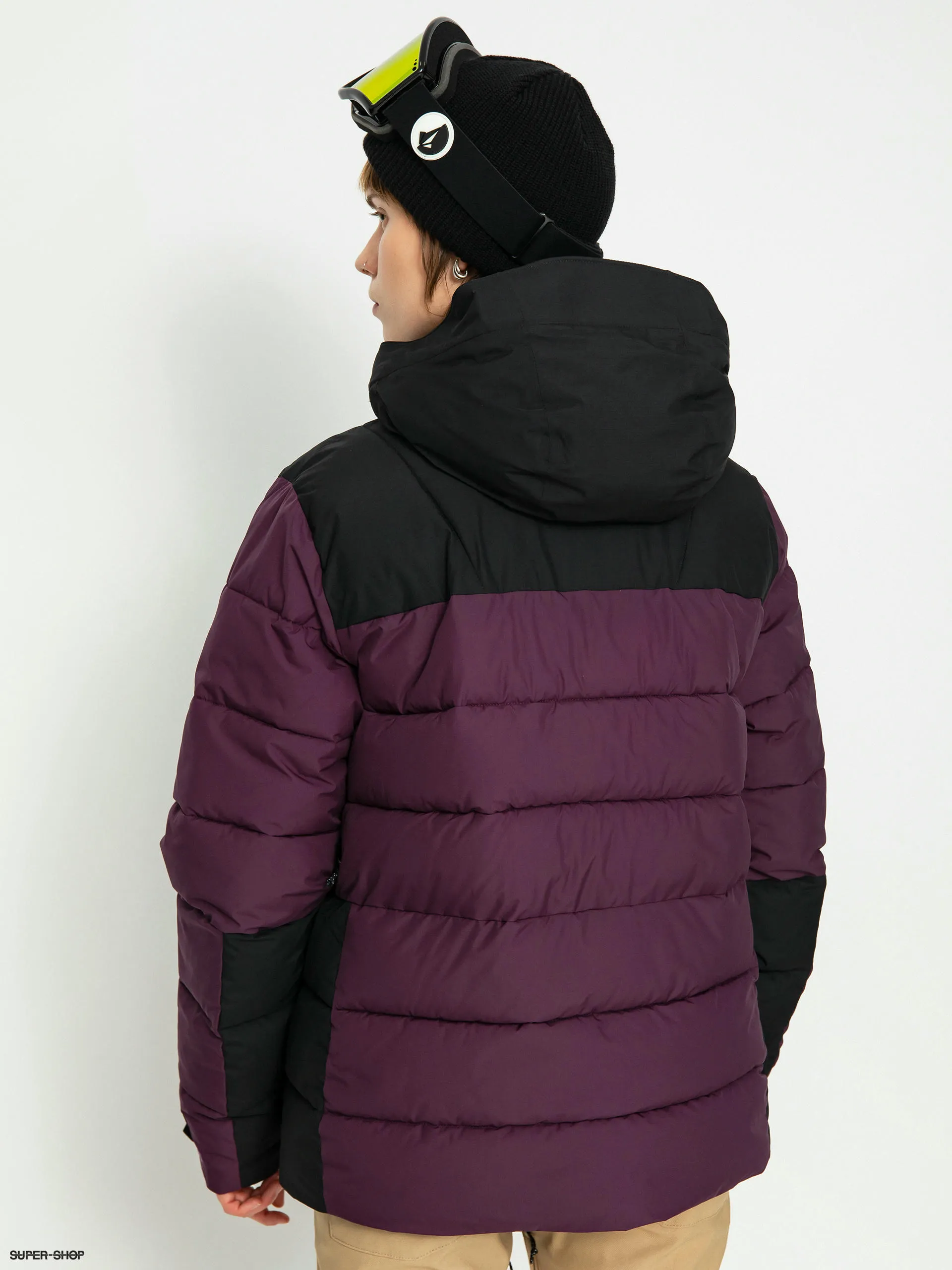 Volcom Puffleup Snowboard jacket Wmn (blackberry)