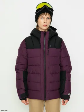 Volcom Puffleup Snowboard jacket Wmn (blackberry)