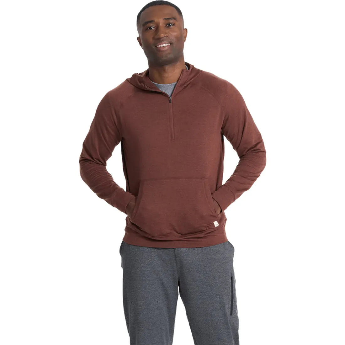 Vuori Ponto Performance Half Zip Hoodie - Men's