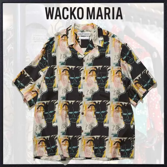 WACKO MARIA  |Unisex Street Style Short Sleeves Shirts