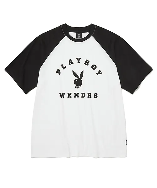 WKNDRS  |Unisex Street Style U-Neck Plain Cotton Short Sleeves