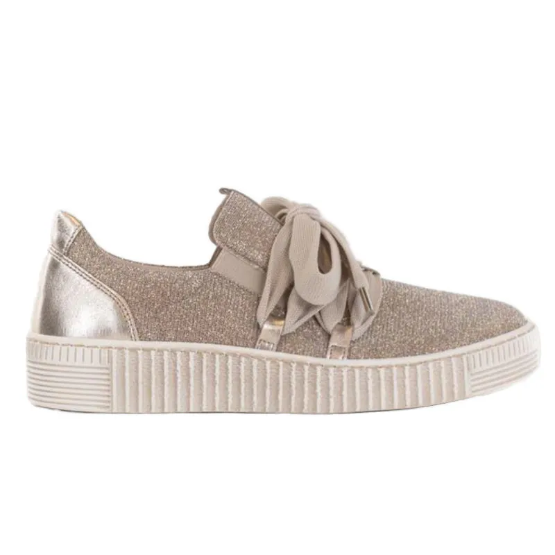 Women’s Gabor Hannah Sneaker – Effekt Metallic – UK Sizing