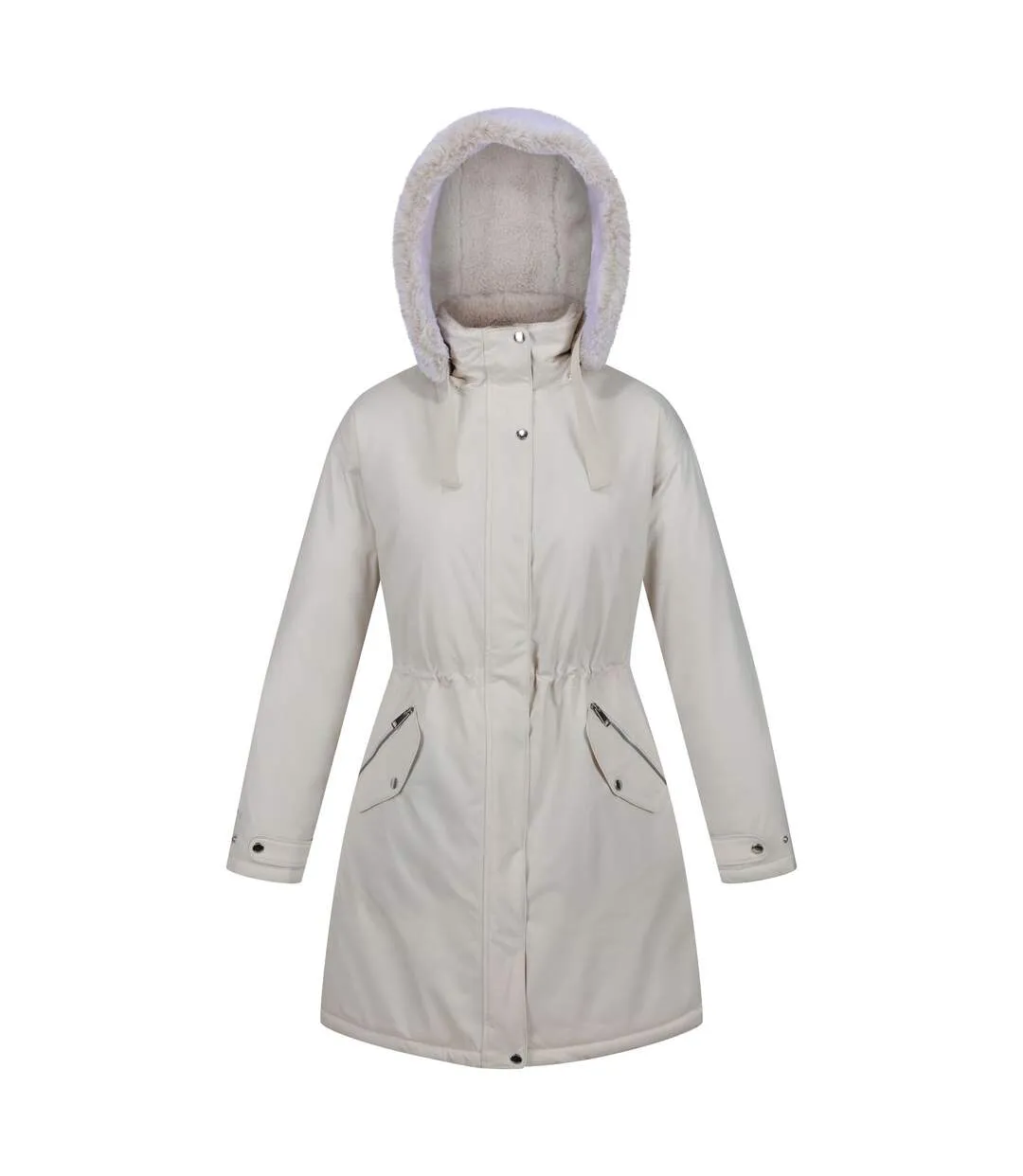 Womens/ladies samaria waterproof jacket light vanilla Regatta